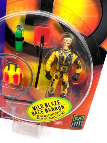 Jonny Quest The Real AdventuresWILD BLAZE RACE BANNON GALOOB Rare 1996 MOC - Picture 2 of 12