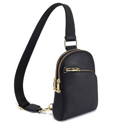 RFID Blocking Sling Bag, Anti Theft Crossbody Bag for Women, Travel Fanny Pac...