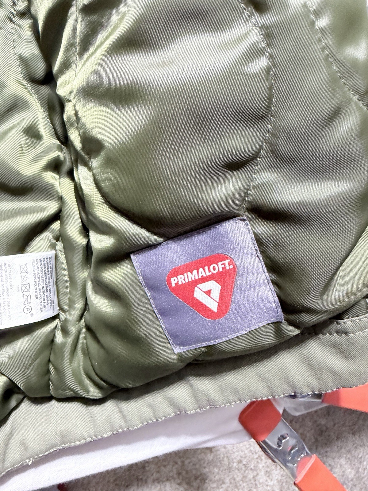 GAP Cold Control PRIMALOFT Army Green Winter PARK… - image 15