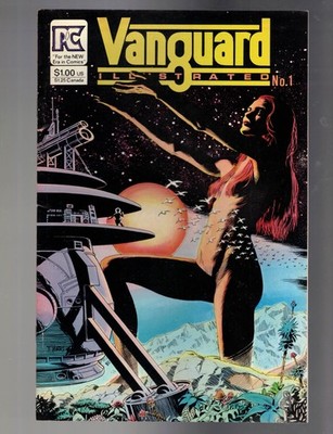 VANGUARD ILLUSTRATED # 1  TOM YEATES PACIFIC COMICS 1983 SCI-FI  NM