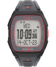 Timex Ironman TW5M62600 NEW Men's Watch Digital Display Black Rubber Band