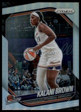2025 Panini Prizm WNBA #55 Kalani Brown Silver Prizms
