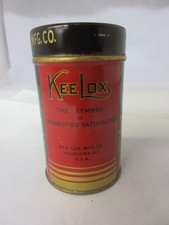 VINTAGE ADVERTISING KEE LOX ADDRESSOGRAPH INK  RIBBON   TIN 923 thumbnail