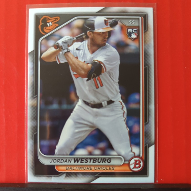 2024 Bowman - #42 Jordan Westburg (RC) Baltimore Orioles Rookie 