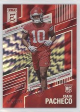2022 Panini Donruss Elite Rookies Aspirations Shimmer 131/499 Isiah Pacheco 2u3