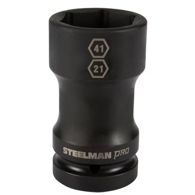 Steelman PRO 1 in. Drive 41mm 6 Point 21mm 4 Point Budd Combo