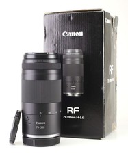 Canon RF 75-300mm F4-5.6 AF Mirrorless Zoom Lens Refurbished +12Month Guarantee.