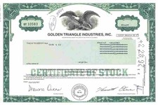 Golden Triangle Industries Inc. 1997 Orange Texas Aspen Cove Ct., Sugar Land Tx.