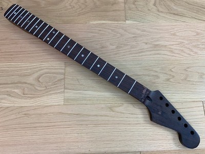 Custom All-Rosewood Wenge Electric Guitar Neck Stratocaster Style Abalone Inlay