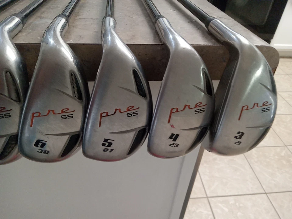 PINEMEADOW PRE SS HYBRID Set 3-9 + PW , HYIRON Gpht,shafts,r Flex 1"TALL SET - Image 4 of 4