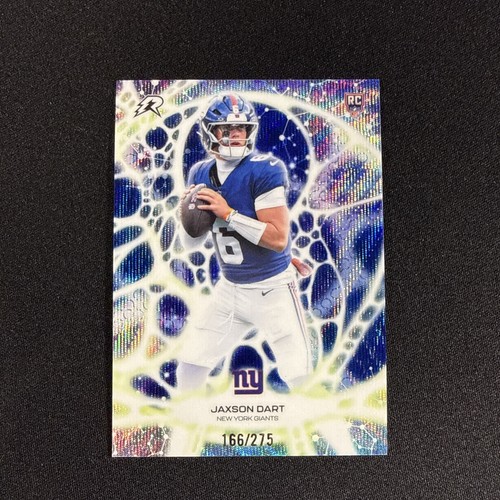 Jaxson Dart [Navy Surge] #PT-10 2025 Topps Resurgence Protonyx card