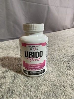 Harmony Glow LIBIDO BOOST Passion & Aphrodisiac Support for Adult Women 60 Caps