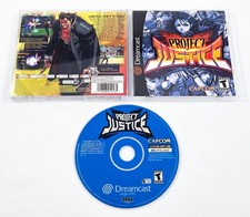 PROJECT JUSTICE COMPLETE CIB 2001 Authentic Sega Dreamcast