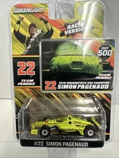 Raced Version 2019 Indy 500 Winner Simon Pagenaud Menards Penske 1:64 Diecast