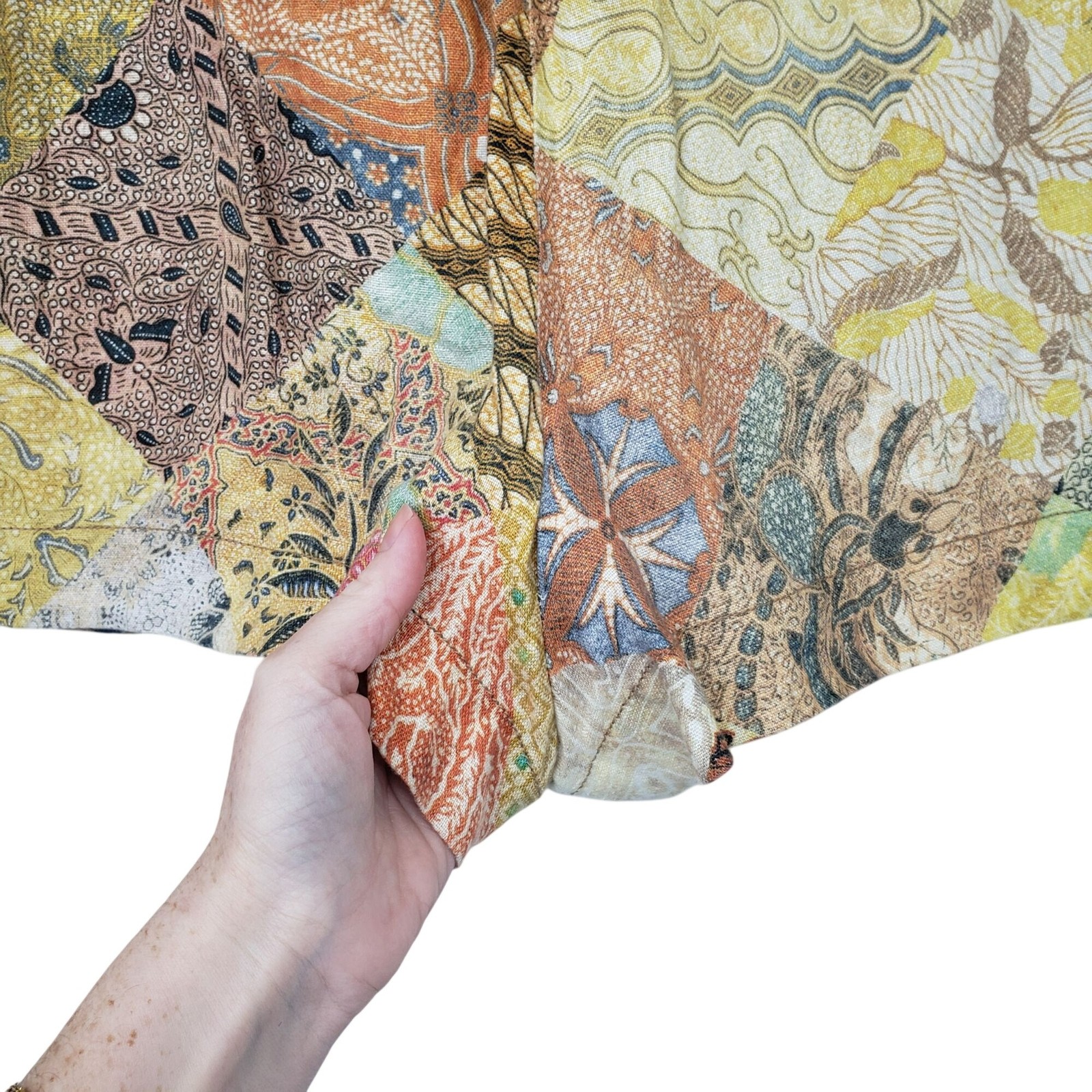 Zimmermann Brightside Piped Batik Patch High Wais… - image 13