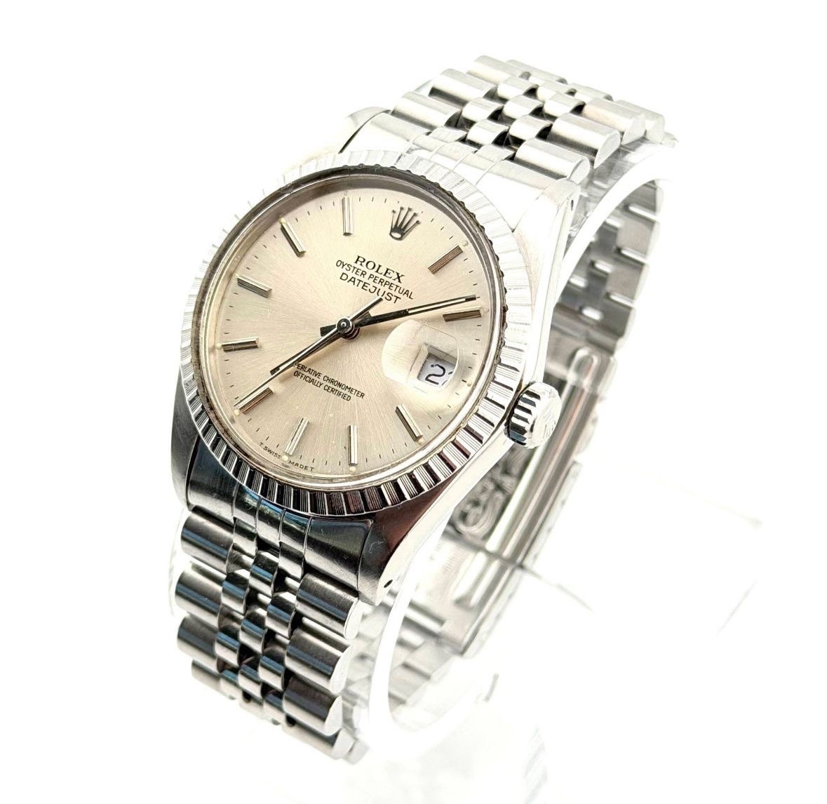 Rolex Datejust Silver Dial Chronometer Stainless … - image 2
