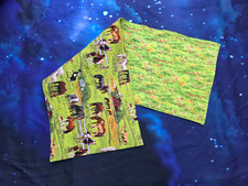 Handmade Quilted Table Runner horses foals farm country animals ranch western