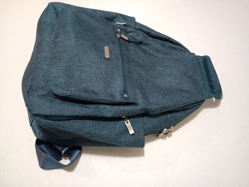 Baggallini 全天背包帆布钢蓝状况非常好 — 第 4/4 张图片