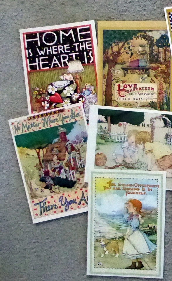 Mary Engelbreit artwork ~ BLANK greeting CARDS ~ lot 11 ~ unused ~with envelopes - Image 2 of 4