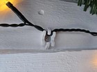 Christmas Fairy Light Fence Mount – Outdoor Plastic Light Hooks