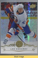 2018-19 Upper Deck Speckled Rainbow Foil Leo Komarov #368 READ 2d8