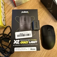 Listingpulsar x2 Crazylight Wireless Gaming Mouse - Jet Black