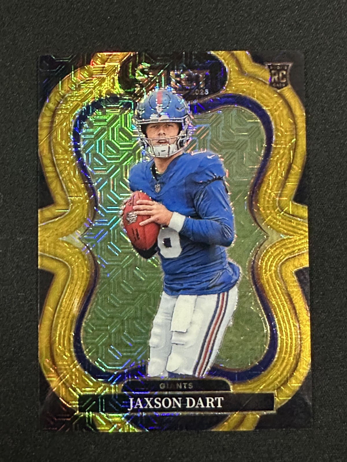 2025 Panini Select Jaxson Dart RC Gold Mojo 09/10 SSP #393 New York Giants🔥🔥