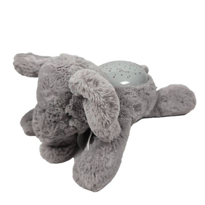 Cloud B Twilight Buddies Plush Elephant Night Light Stars Ceiling Projector