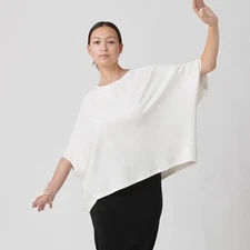 ARRA Forma Top M Organic Cotton Modern Sculptural Relaxed 