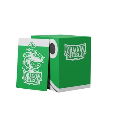 Dragon Shield: Double Shell   Green/Black (für 150 Karten)
