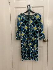 Banana Republic Women's Midi Dress with Bold Geometric Pattern
