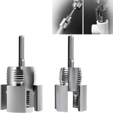 2pcs Integrated Internal  External Pipe Threading-Tool,PVC Pipe Threader Kit