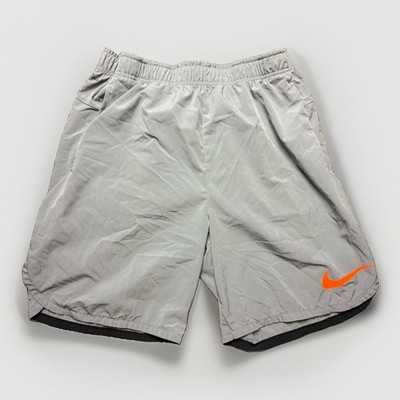 Nike Pro Flex Vent Max Dri-Fit Athletic Shorts Mens Large Gray Gym No Drawstring