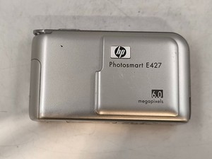 HP Photosmart E427 6MP Kamera Für Ersatzteil Silber