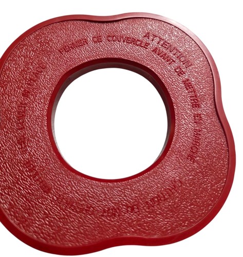 Waring Pro Red Top Blender Lid Replacement For PBB204 WF2111211 – No Center Cap - Picture 9 of 15