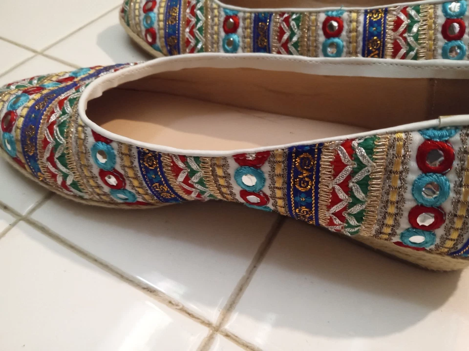 Beacon Womens Phoenix Multi Espadrilles Wedges Size 9ww - Image 4 of 4