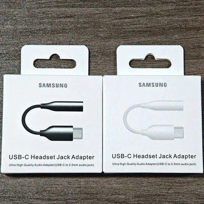 Samsung USB-C Type-C To 3.5mm Genuine Headphone Jack Adapter Aux Audio Cable
