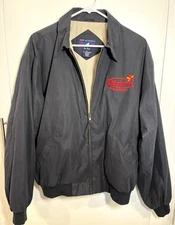 Vintage Men's Medium Yoplait Staff Jacket By Port Authority M Windbreaker 