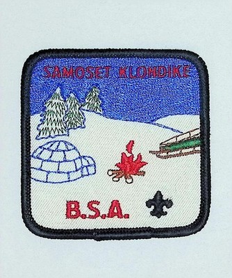 Samoset Klondike Boy Scout Event Patch BSA