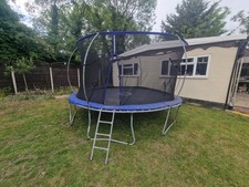 big 12ft Trampoline with spare Safety Net