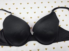 Victorias Secret PINK black Wear everywhere push up bra 32DD