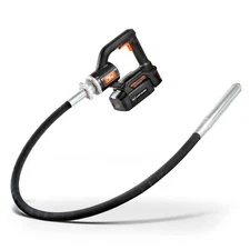 SuperHandy Concrete Vibrating Power Tool, 13K VPM, GUT139 - Orange/Black