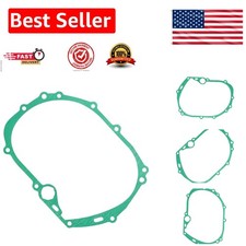 Compact Clutch Cover Gasket for Kawasaki 110 Series - Non-Asbestos, Green 3.5 oz