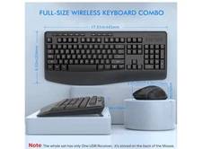 EY0050 keyboard and mouse set black new in box