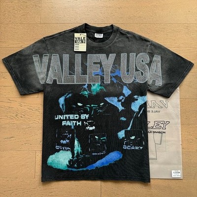 Vale Forever Vintage Letter Print, Distressed Finish T-shirt