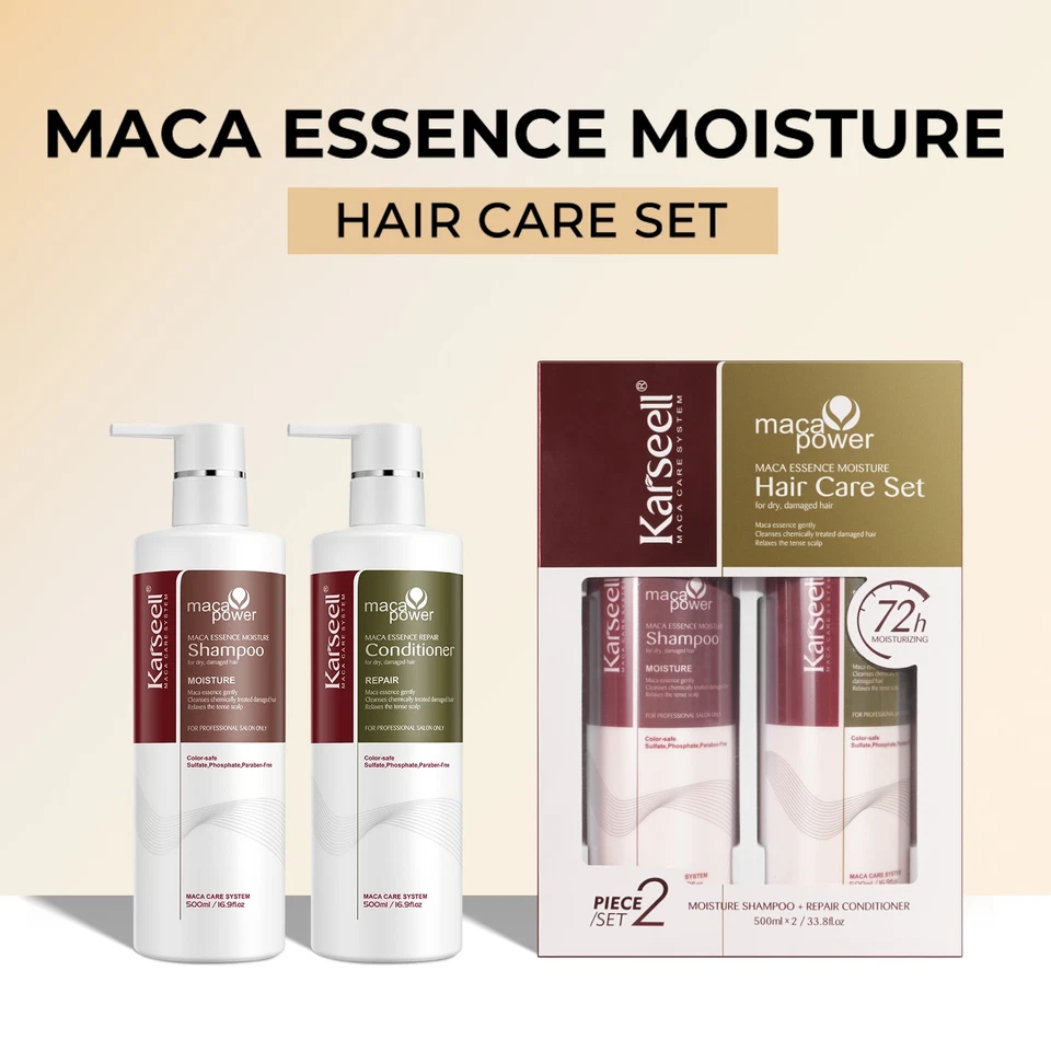 Karseell Collagen Hair Treatment Shampoo Conditioner Set for All Hair Types - Image 2 of 4
