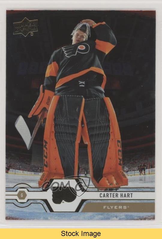 2019-20 Upper Deck Silver Foil Carter Hart #77 READ z6b