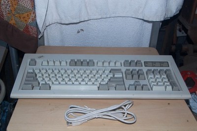 Vintage 1989 IBM M model computer keyboard USA made USB conversion made in USA