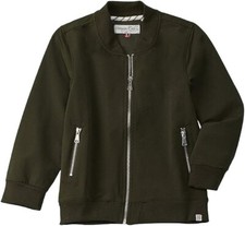 Sovereign Code Boys' Breez Bomber light weight Jacket Green size 6