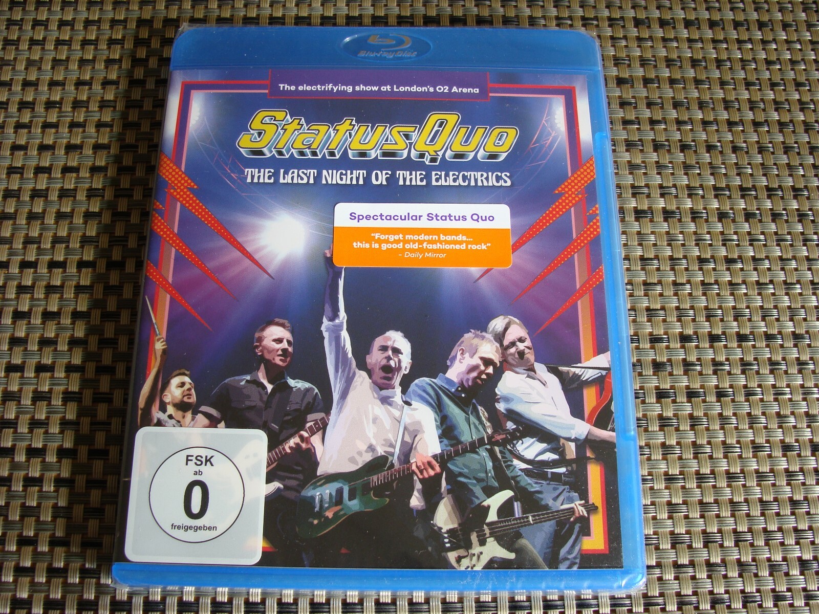 Blu 1: Status Quo : Last Night Of The Electrics : London O2 Arena 2016 : Sealed